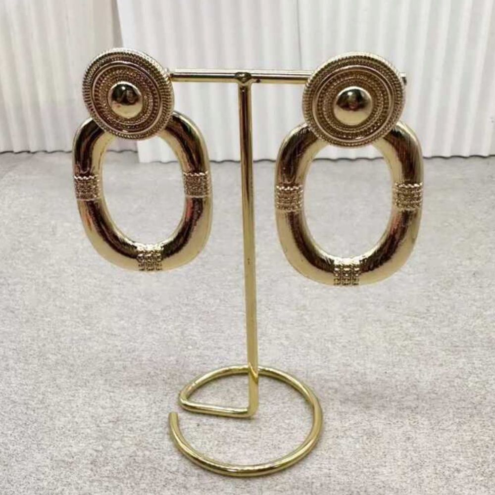 geo dangle earrings H17